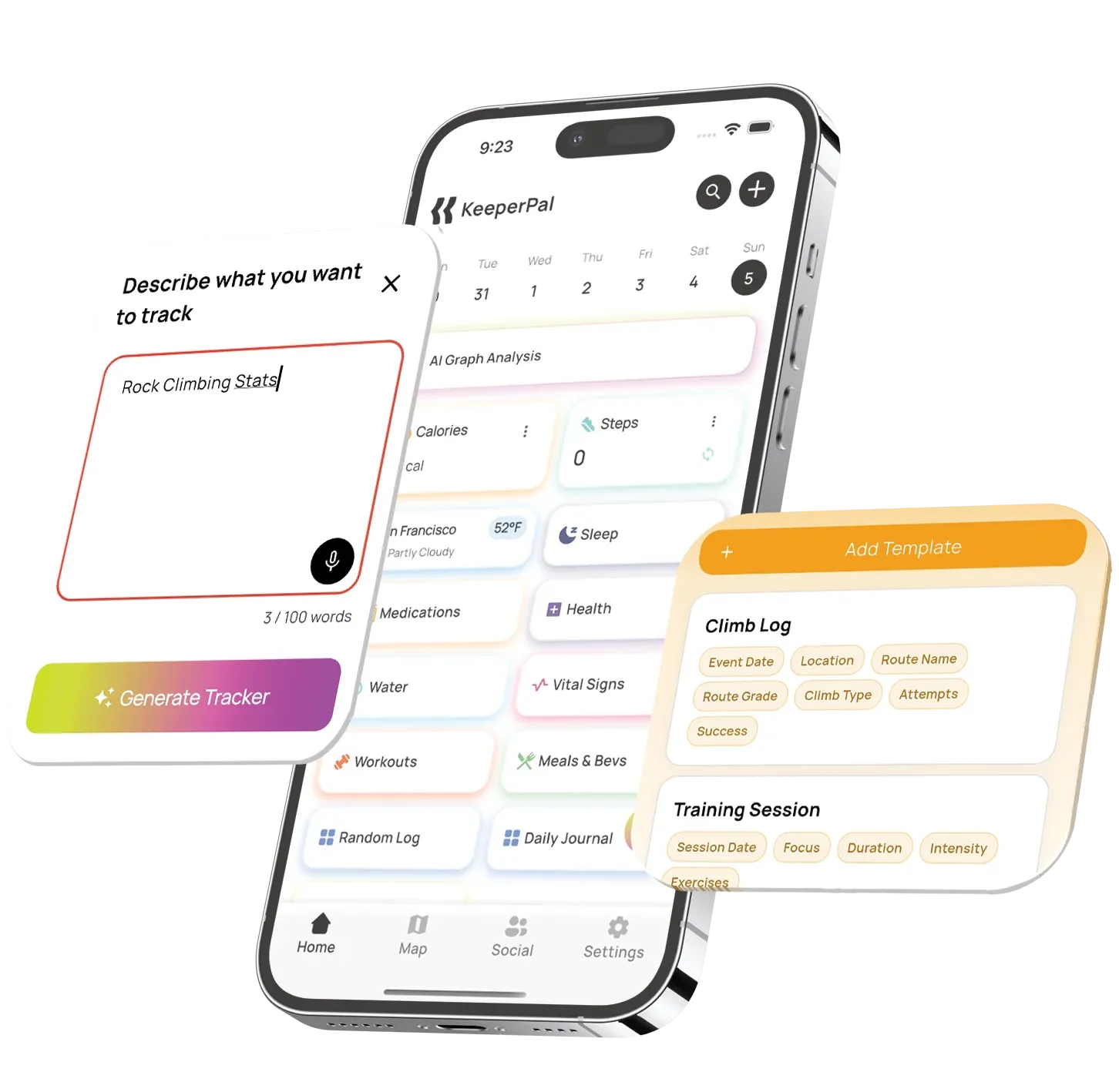KeeperPal app on a phone